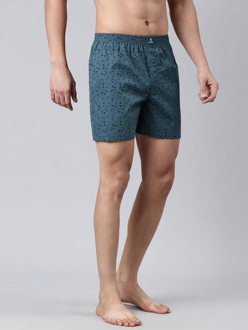 3 Pack Printed Cotton Boxers